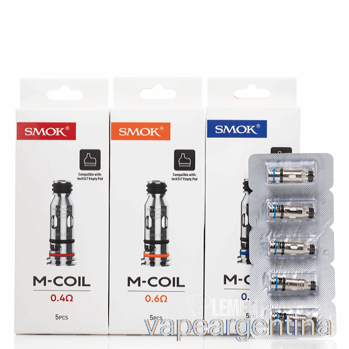 Resistencias De Repuesto Smok M 0.8ohm M-coils Vape Descartables